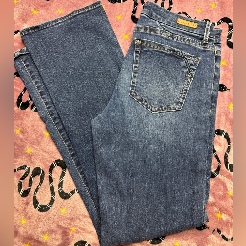 Buckle Black Bootcut Jean 29x32